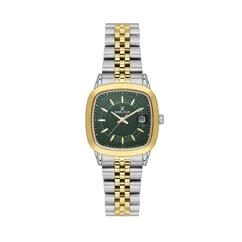 Daniel Klein Premium Silver and Gold Stainless Steel Watch for Women DK.1.14129-5 - Daniel Klein Saudi Arabia
