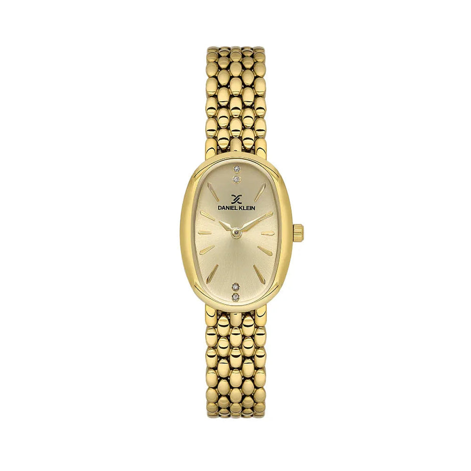 Daniel Klein Premium Gold Stainless Steel Watch for Women DK.1.14130-2 - Daniel Klein Saudi Arabia