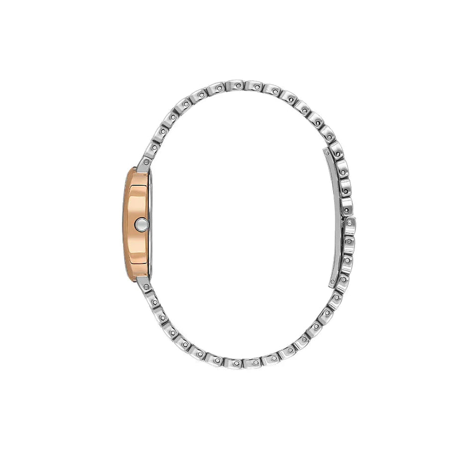 Daniel Klein Premium Silver and Rose Gold Stainless Steel Watch for Women DK.1.14130-6 - Daniel Klein Saudi Arabia