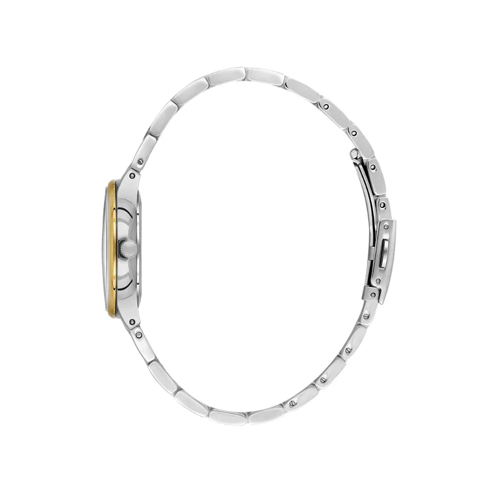 Daniel Klein Diamond Silver and Gold Stainless Steel Watch for Women DK.1.14136-4 - Daniel Klein Saudi Arabia