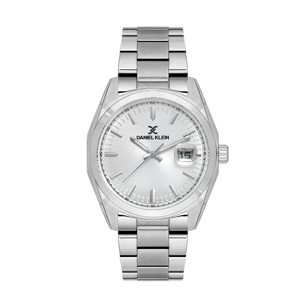 Daniel Klein Premium Silver Stainless Steel Watch for Men DK.1.14137-1 - Daniel Klein Saudi Arabia