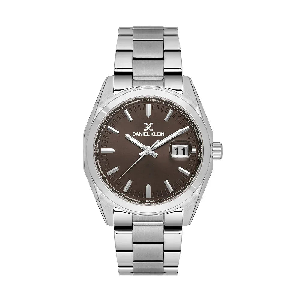Daniel Klein Premium Silver Stainless Steel Watch for Men DK.1.14137-5 - Daniel Klein Saudi Arabia