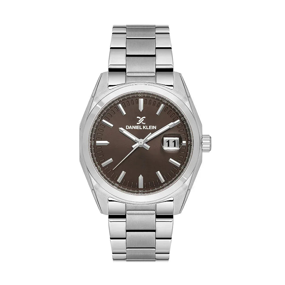 Daniel Klein Premium Silver Stainless Steel Watch for Men DK.1.14137-5 - Daniel Klein Saudi Arabia