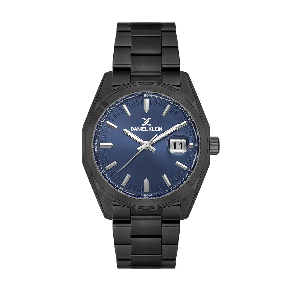 Daniel Klein Premium Black Stainless Steel Watch for Men DK.1.14137-6 - Daniel Klein Saudi Arabia