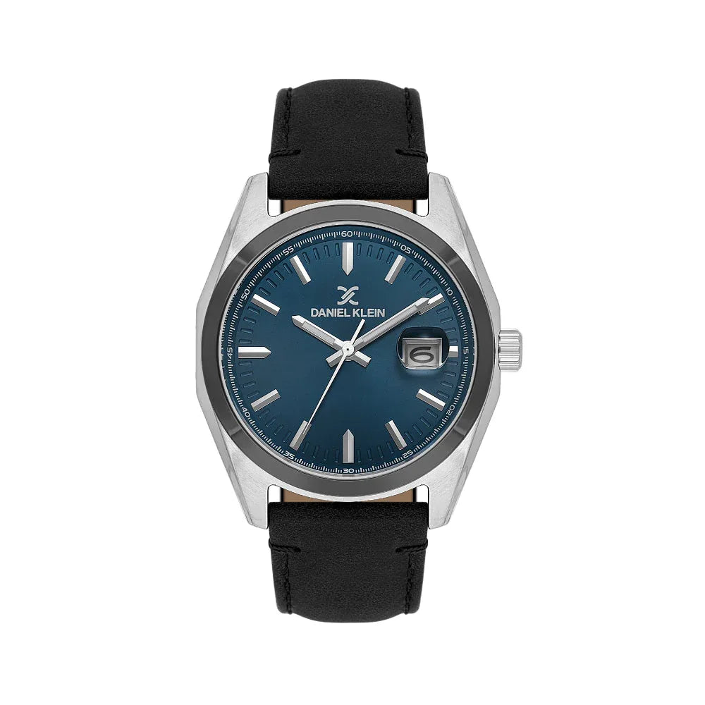 Daniel Klein Premium Black Leather Watch for Men DK.1.14138-4 - Daniel Klein Saudi Arabia