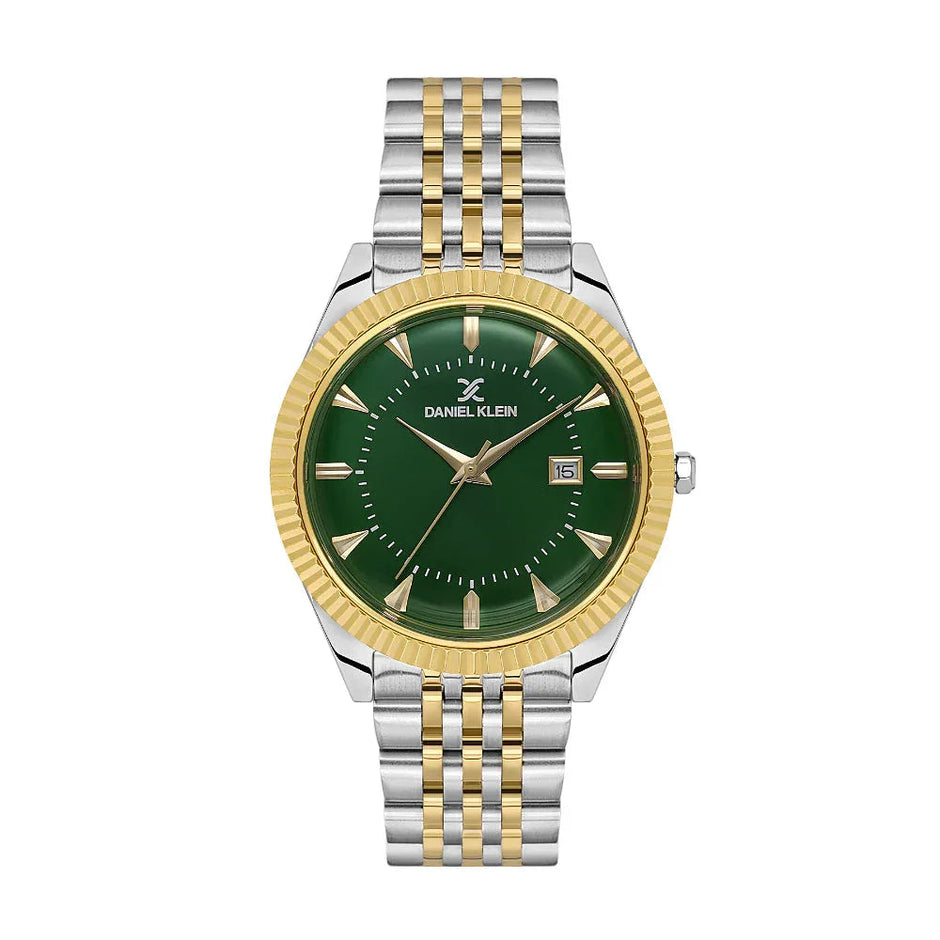 Daniel Klein Premium Silver and Gold Stainless Steel Watch for Men DK.1.14139-5 - Daniel Klein Saudi Arabia