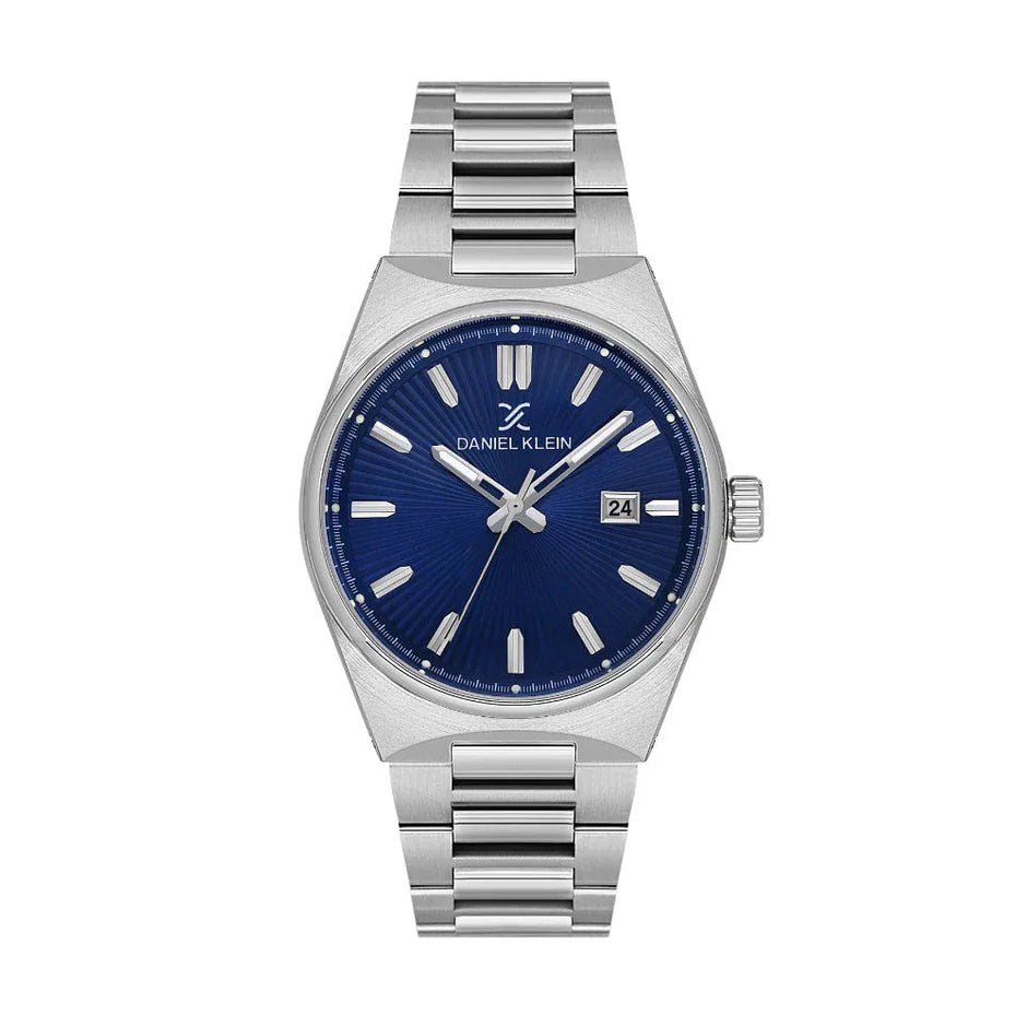 Daniel Klein Premium Silver Stainless Steel Watch for Men DK.1.14140-3 - Daniel Klein Saudi Arabia