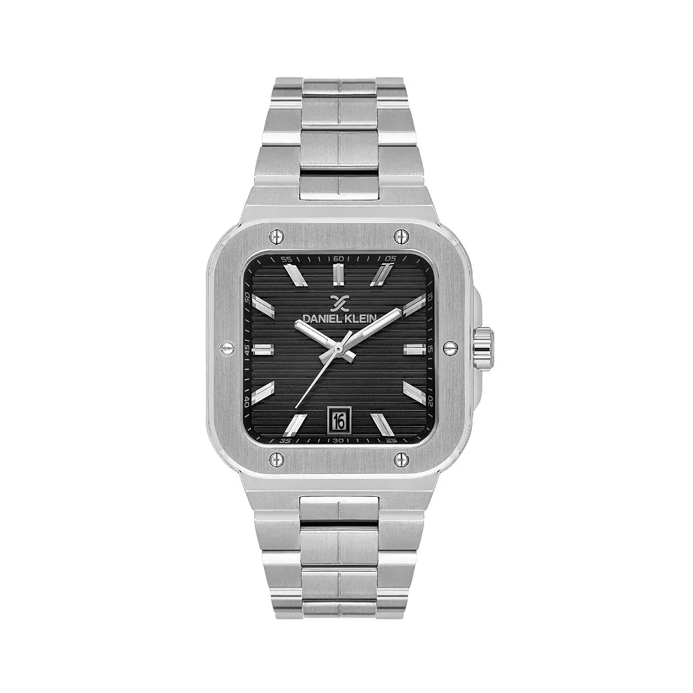 Daniel Klein Premium Silver Stainless Steel Watch for Men DK.1.14142-2 - Daniel Klein Saudi Arabia