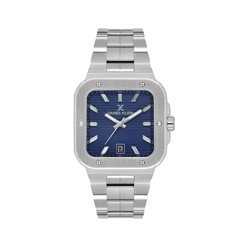Daniel Klein Premium Silver Stainless Steel Watch for Men DK.1.14142-3 - Daniel Klein Saudi Arabia