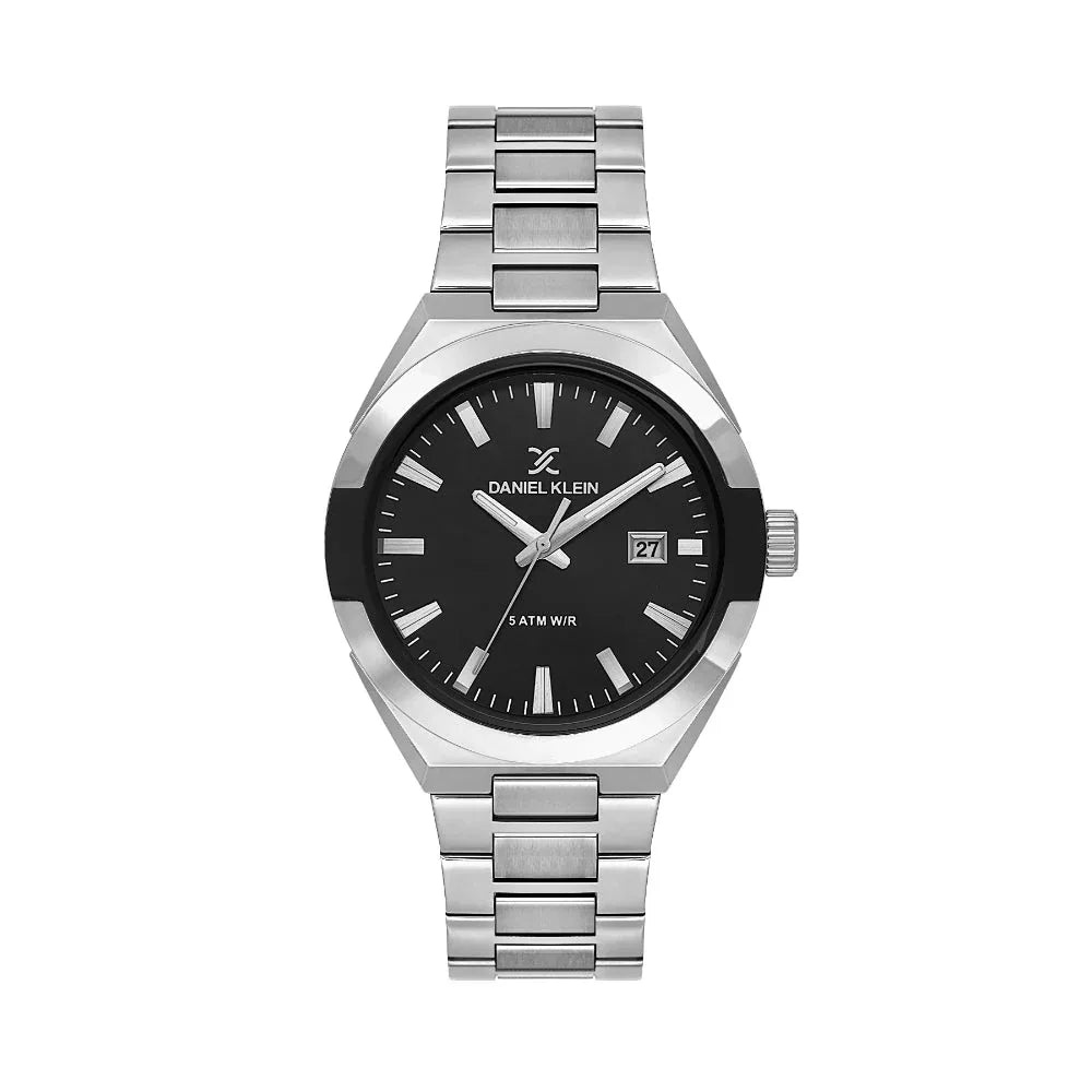 Daniel Klein Premium Silver Stainless Steel Watch for Men DK.1.14145-1 - Daniel Klein Saudi Arabia