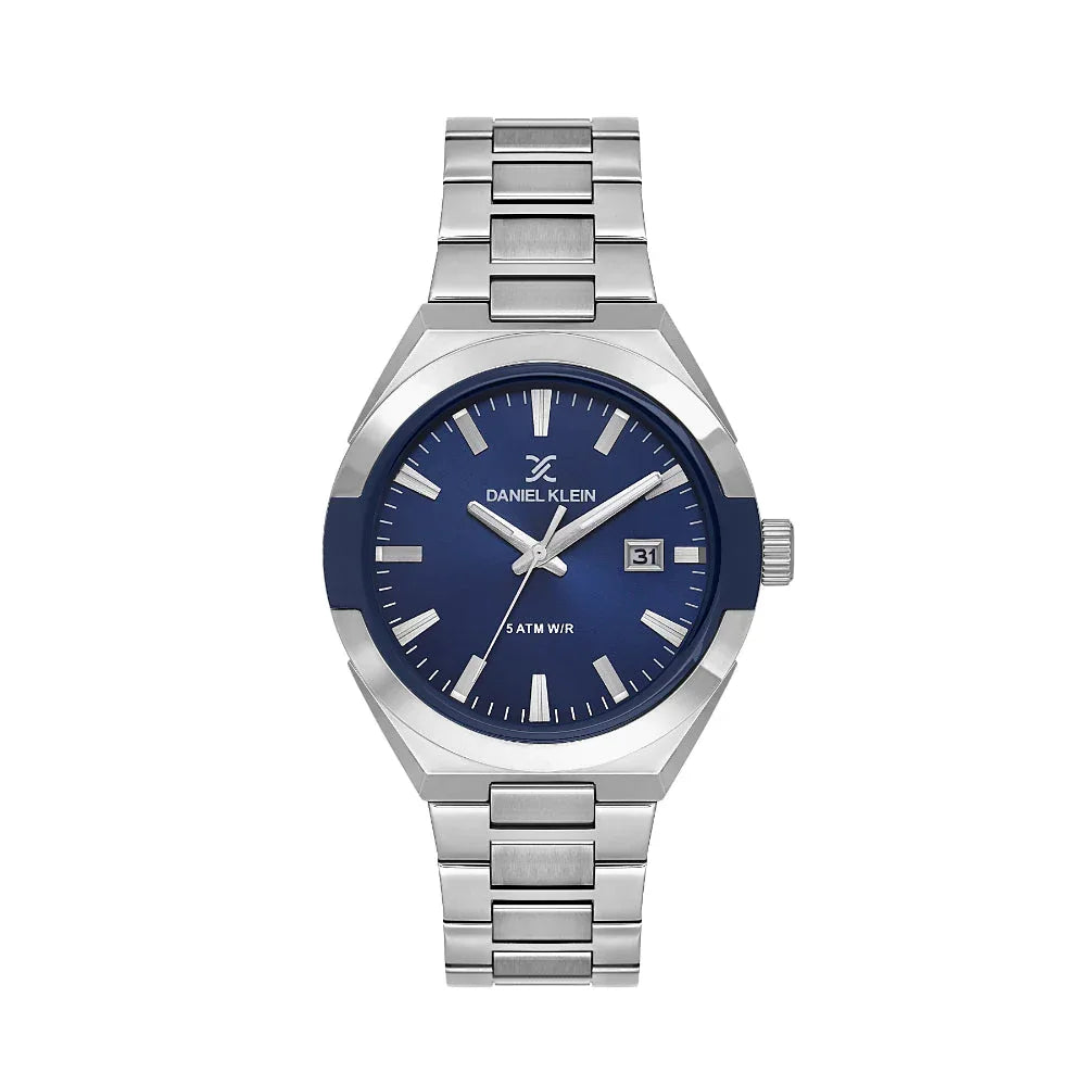 Daniel Klein Premium Silver Stainless Steel Watch for Men DK.1.14145-2 - Daniel Klein Saudi Arabia