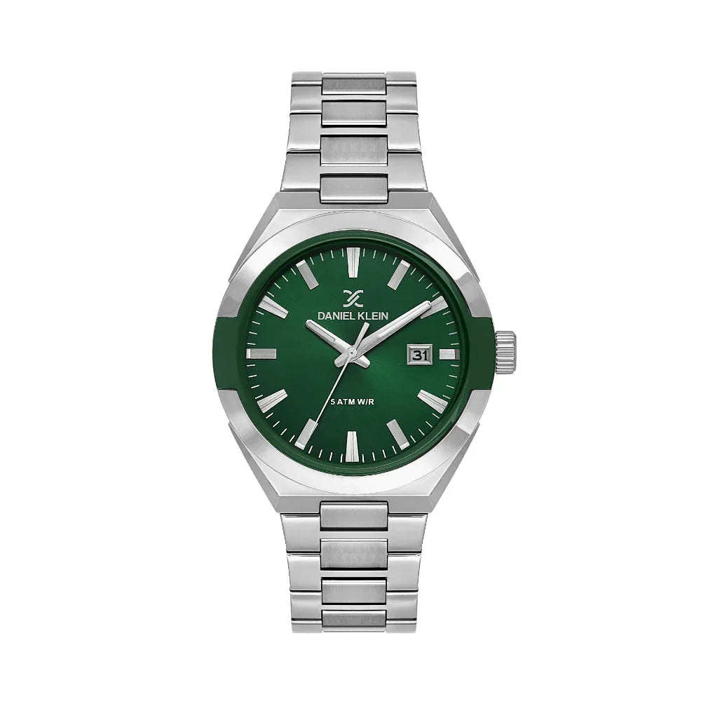 Daniel Klein Premium Silver Stainless Steel Watch for Men DK.1.14145-3 - Daniel Klein Saudi Arabia