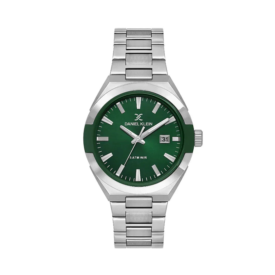 Daniel Klein Premium Silver Stainless Steel Watch for Men DK.1.14145-3 - Daniel Klein Saudi Arabia