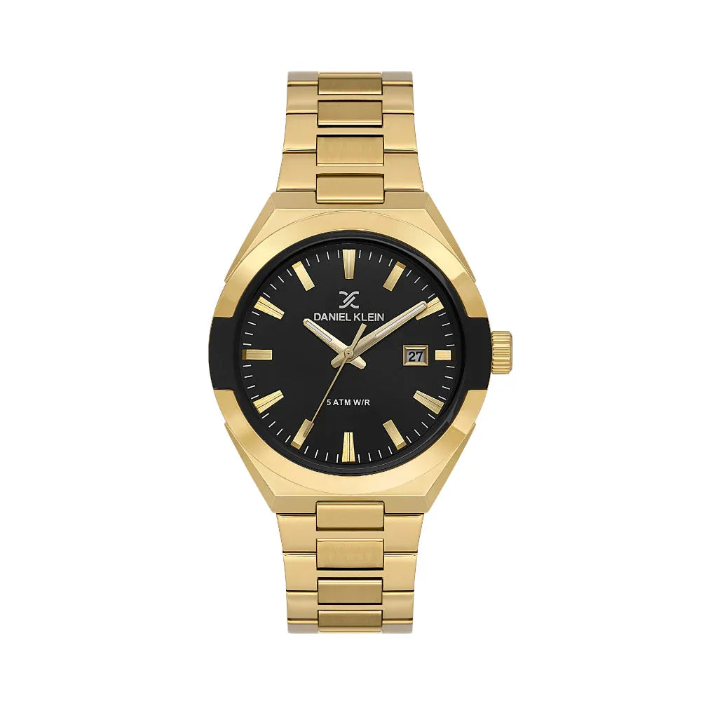 Daniel Klein Premium Gold Stainless Steel Watch for Men DK.1.14145-4 - Daniel Klein Saudi Arabia