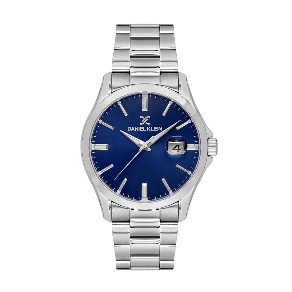 Daniel Klein Premium Silver Stainless Steel Watch for Men DK.1.14146-4 - Daniel Klein Saudi Arabia