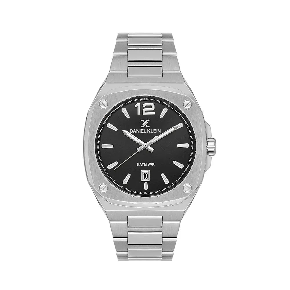 Daniel Klein Premium Silver Stainless Steel Watch for Men DK.1.14147-1 - Daniel Klein Saudi Arabia