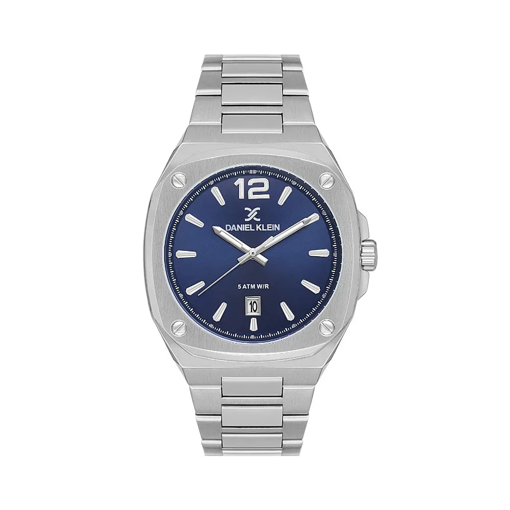 Daniel Klein Premium Silver Stainless Steel Watch for Men DK.1.14147-2 - Daniel Klein Saudi Arabia