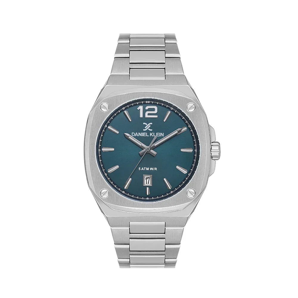 Daniel Klein Premium Silver Stainless Steel Watch for Men DK.1.14147-4 - Daniel Klein Saudi Arabia