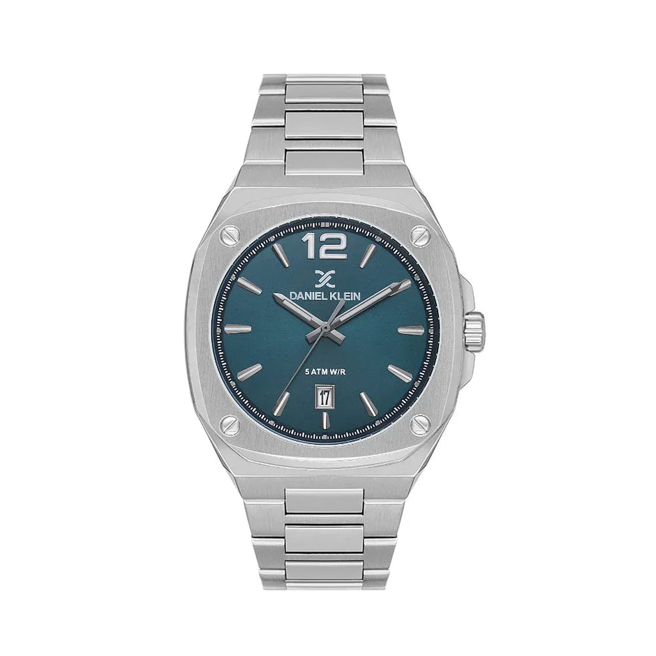 Daniel Klein Premium Silver Stainless Steel Watch for Men DK.1.14147-4 - Daniel Klein Saudi Arabia