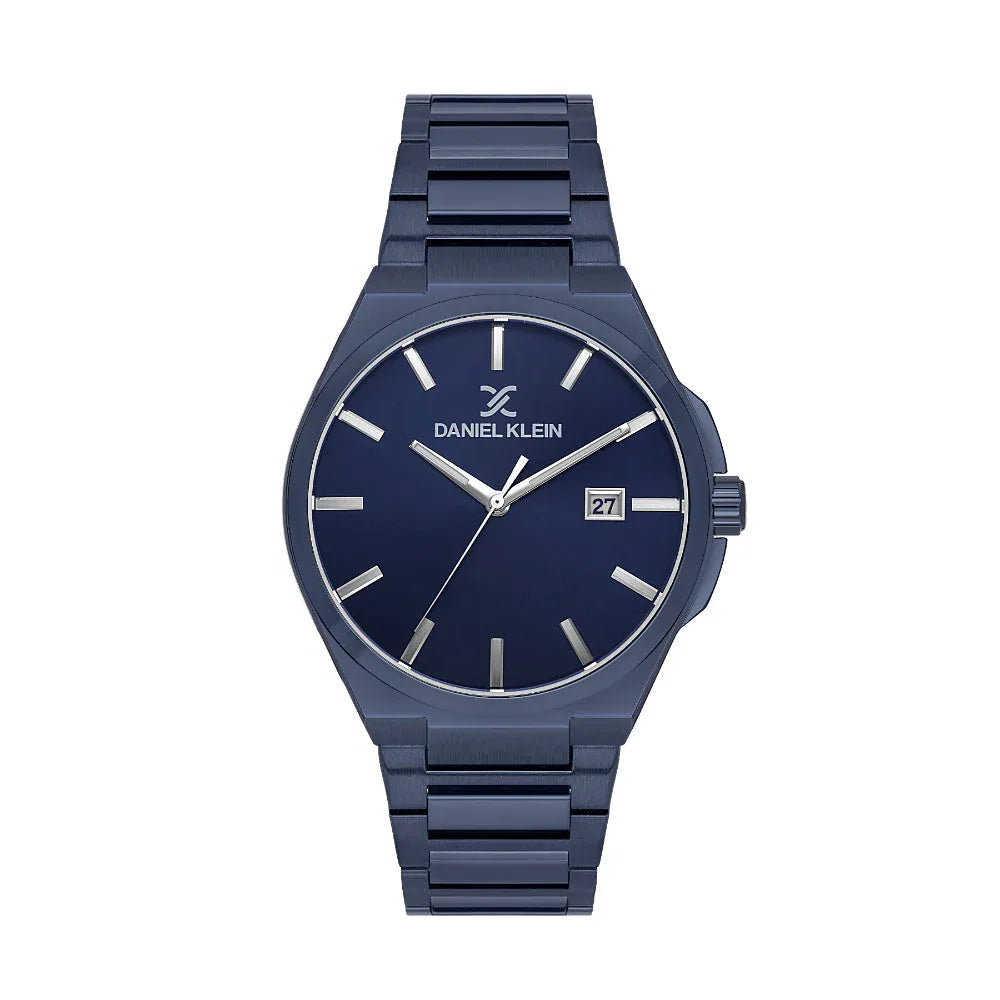 Daniel Klein Premium Blue Stainless Steel Watch for Men DK.1.14148-5 - Daniel Klein Saudi Arabia