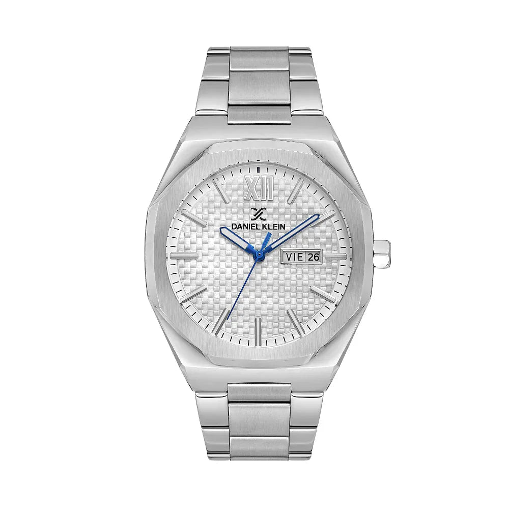 Daniel Klein Premium Silver Stainless Steel Watch for Men DK.1.14149-1 - Daniel Klein Saudi Arabia