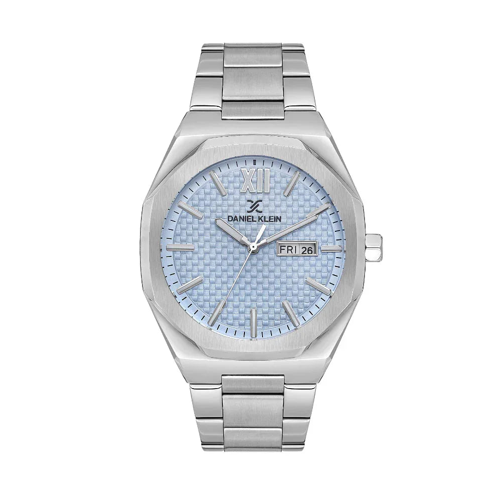 Daniel Klein Premium Silver Stainless Steel Watch for Men DK.1.14149-4 - Daniel Klein Saudi Arabia