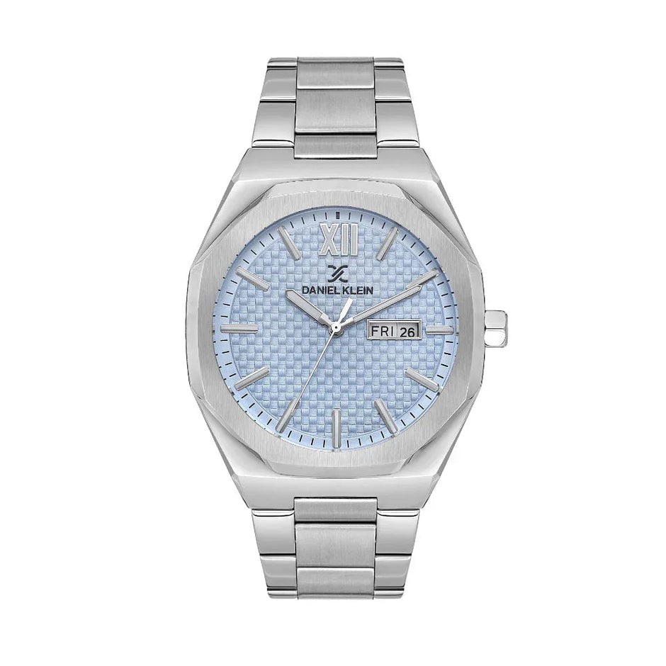 Daniel Klein Premium Silver Stainless Steel Watch for Men DK.1.14149-4 - Daniel Klein Saudi Arabia