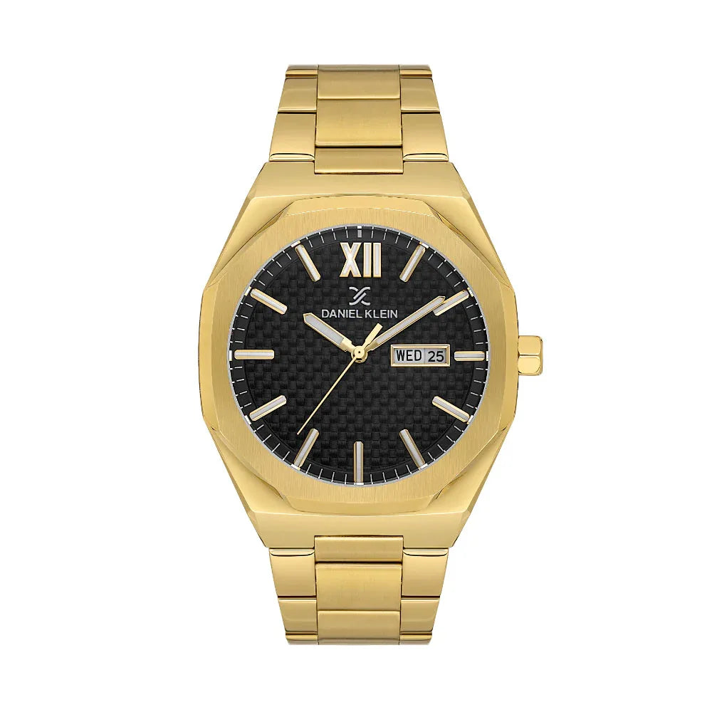 Daniel Klein Premium Gold Stainless Steel Watch for Men DK.1.14149-5 - Daniel Klein Saudi Arabia