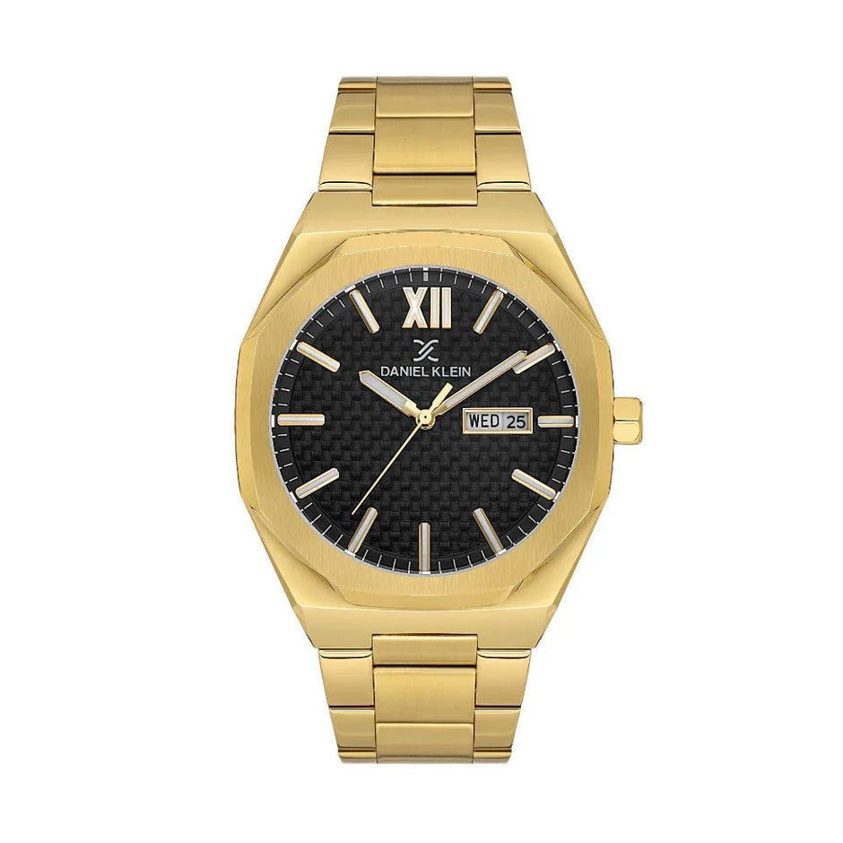 Daniel Klein Premium Gold Stainless Steel Watch for Men DK.1.14149-5 - Daniel Klein Saudi Arabia