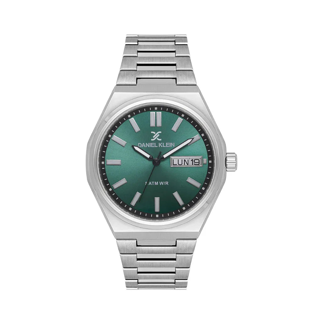 Daniel Klein Premium Silver Stainless Steel Watch for Men DK.1.14150-5 - Daniel Klein Saudi Arabia