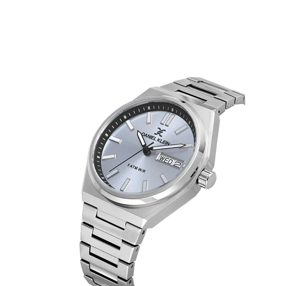 Daniel Klein Premium Silver Stainless Steel Watch for Men DK.1.14150-6 - Daniel Klein Saudi Arabia