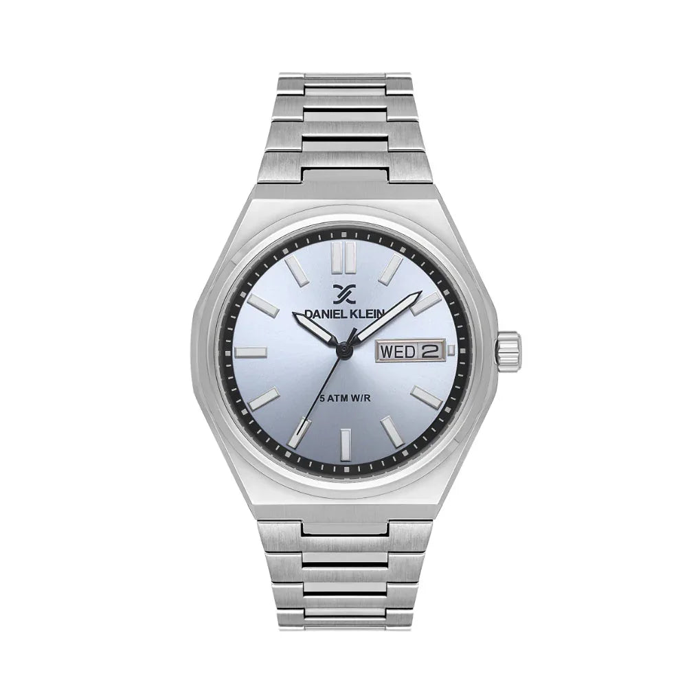 Daniel Klein Premium Silver Stainless Steel Watch for Men DK.1.14150-6 - Daniel Klein Saudi Arabia
