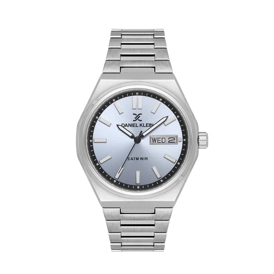 Daniel Klein Premium Silver Stainless Steel Watch for Men DK.1.14150-6 - Daniel Klein Saudi Arabia