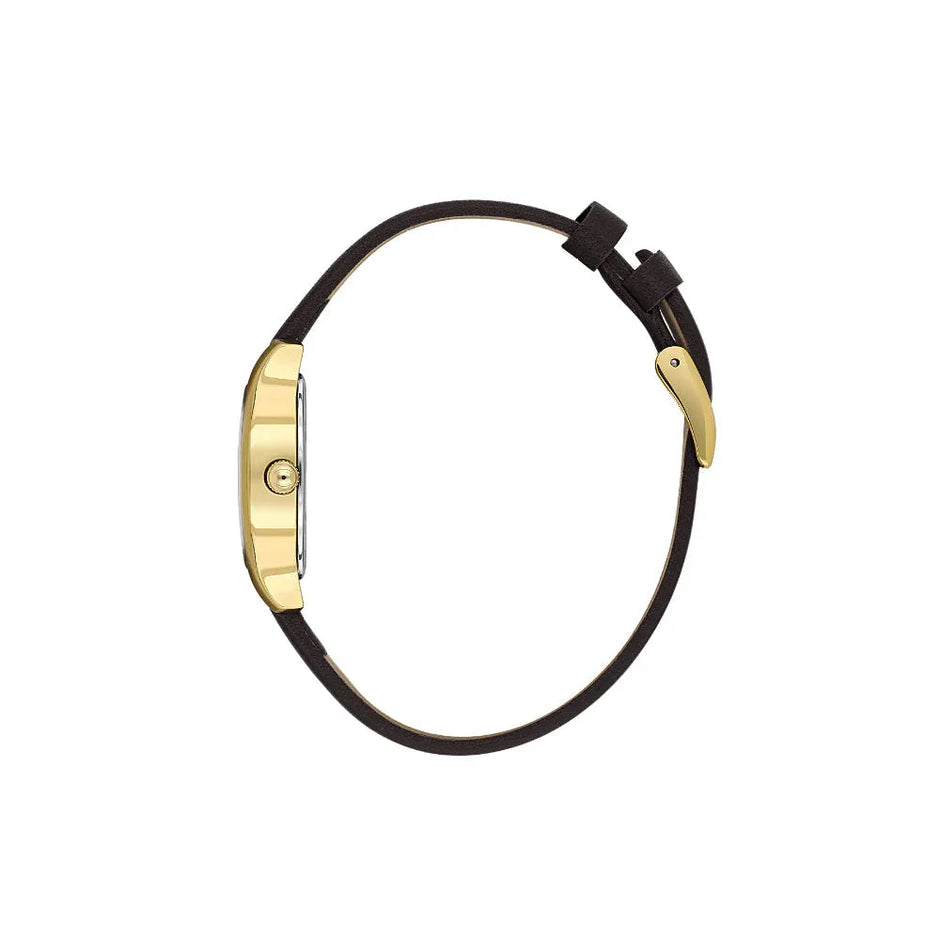 Daniel Klein Premium Dark Brown Leather Watch for Women DK.1.14152-2 - Daniel Klein Saudi Arabia