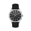 Daniel Klein Exclusive Black Leather Watch for Men DK.1.14209-2 - Daniel Klein Saudi Arabia