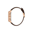 Daniel Klein Exclusive Dark Brown Leather Watch for Men DK.1.14209-5 - Daniel Klein Saudi Arabia