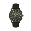 Daniel Klein Exclusive Dark Green Leather Watch for Men DK.1.14209-6 - Daniel Klein Saudi Arabia