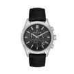 Daniel Klein Exclusive Black Leather Watch for Men DK.1.14212-2 - Daniel Klein Saudi Arabia