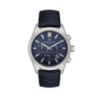 Daniel Klein Exclusive Dark Blue Leather Watch for Men DK.1.14212-3 - Daniel Klein Saudi Arabia