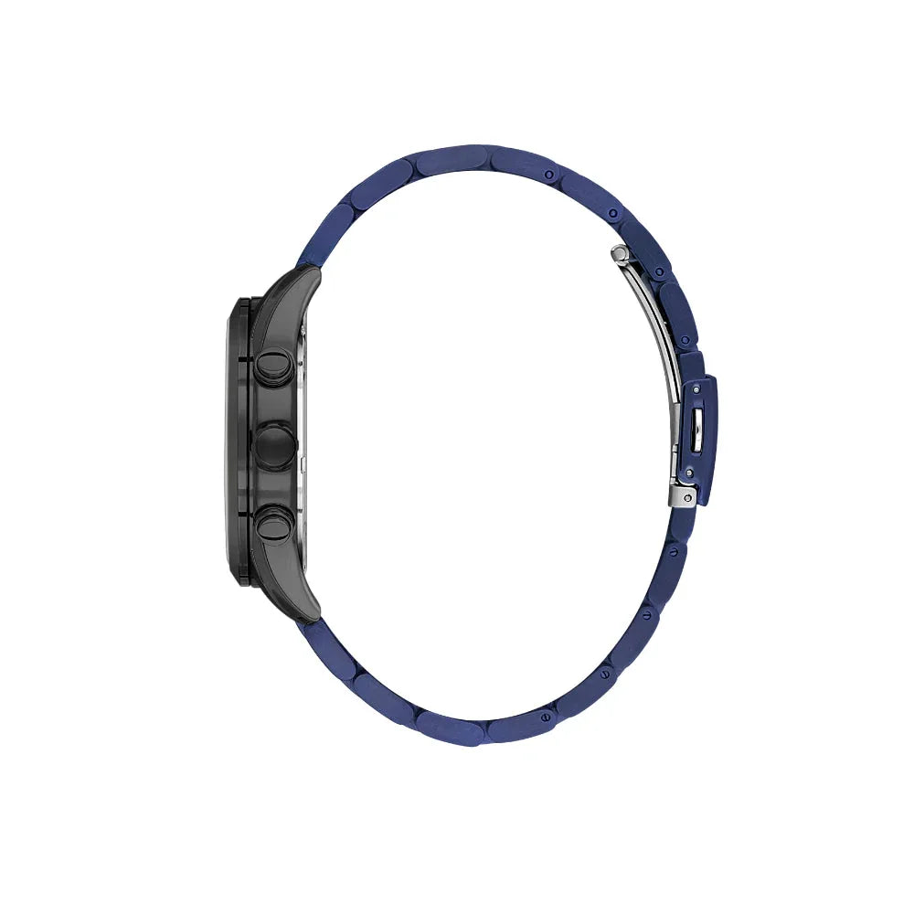 Daniel Klein Exclusive Blue Stainless Steel Watch for Men DK.1.14213-5 - Daniel Klein Saudi Arabia