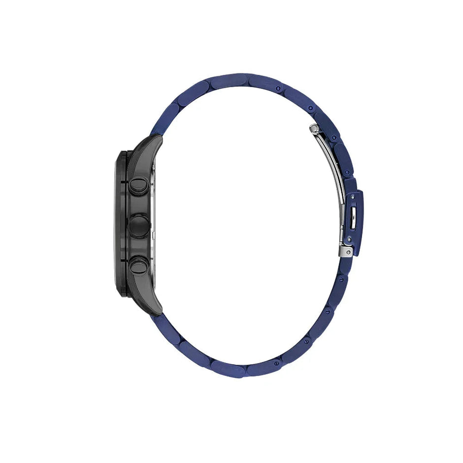Daniel Klein Exclusive Blue Stainless Steel Watch for Men DK.1.14213-5 - Daniel Klein Saudi Arabia