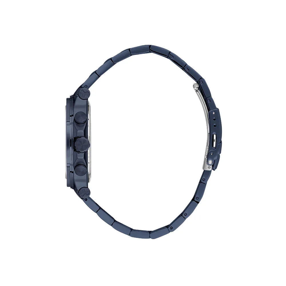 Daniel Klein Exclusive Blue Stainless Steel Watch for Men DK.1.14216-4 - Daniel Klein Saudi Arabia