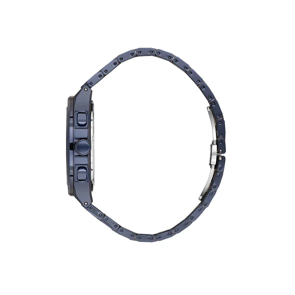 Daniel Klein Exclusive Blue Stainless Steel Watch for Men DK.1.14219-5 - Daniel Klein Saudi Arabia
