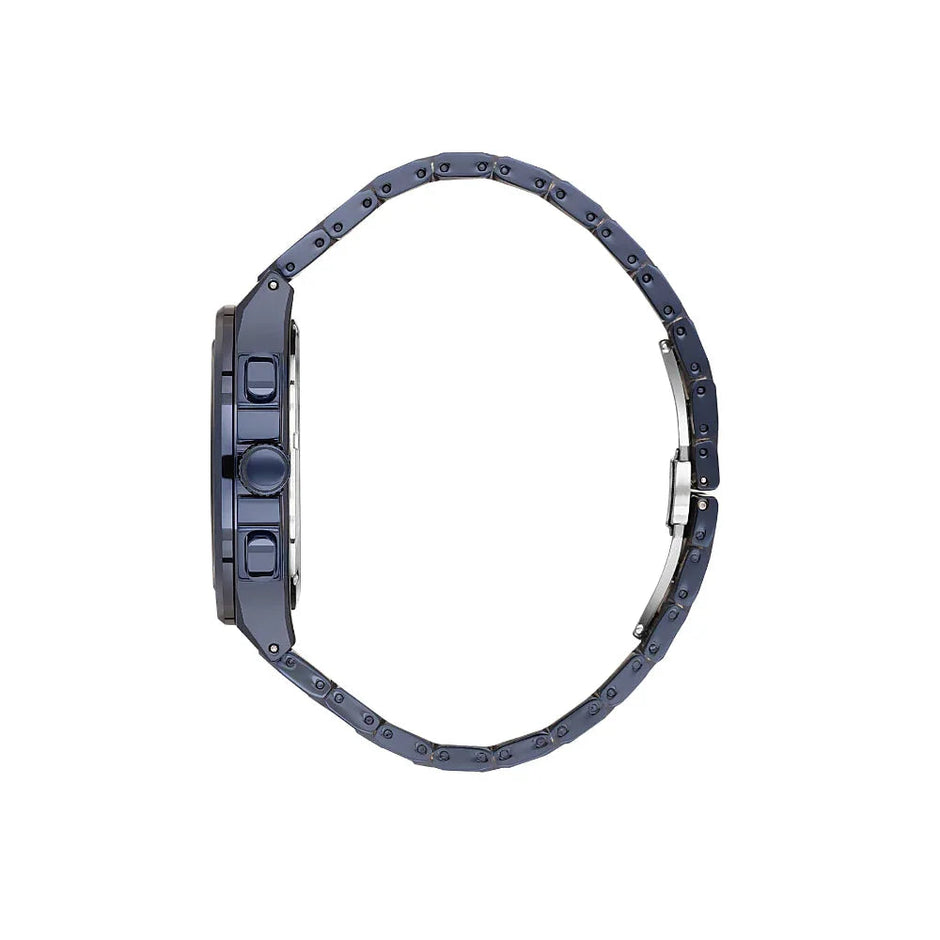 Daniel Klein Exclusive Blue Stainless Steel Watch for Men DK.1.14219-5 - Daniel Klein Saudi Arabia
