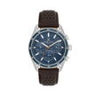 Daniel Klein Exclusive Dark Brown Leather Watch for Men DK.1.14221-6 - Daniel Klein Saudi Arabia