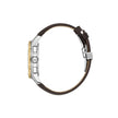 Daniel Klein Exclusive Dark Brown Leather Watch for Men DK.1.14223-4 - Daniel Klein Saudi Arabia