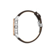 Daniel Klein Exclusive Dark Brown Leather Watch for Men DK.1.14223-5 - Daniel Klein Saudi Arabia