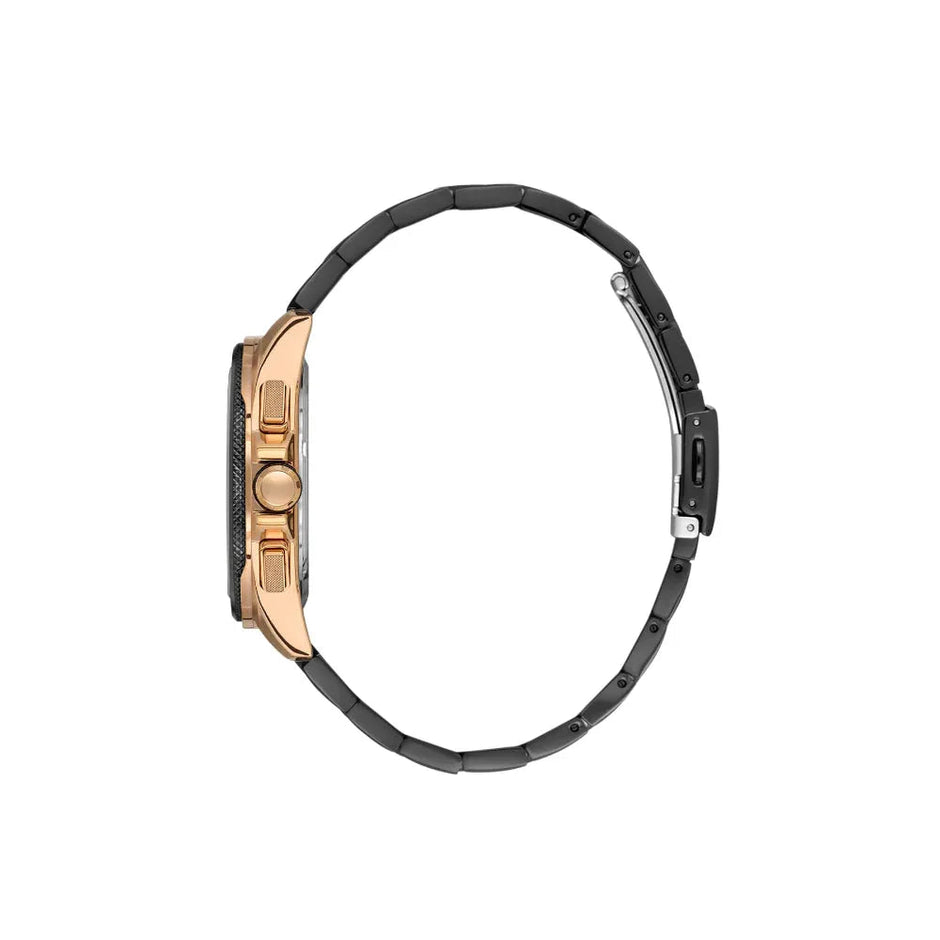 Daniel Klein Exclusive Black Stainless Steel Watch for Men DK.1.14224-5 - Daniel Klein Saudi Arabia
