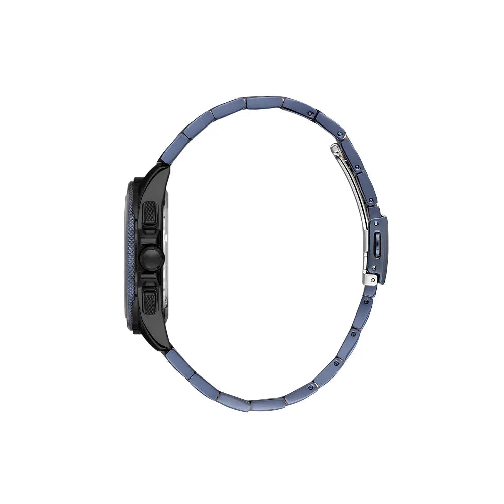 Daniel Klein Exclusive Blue Stainless Steel Watch for Men DK.1.14224-6 - Daniel Klein Saudi Arabia