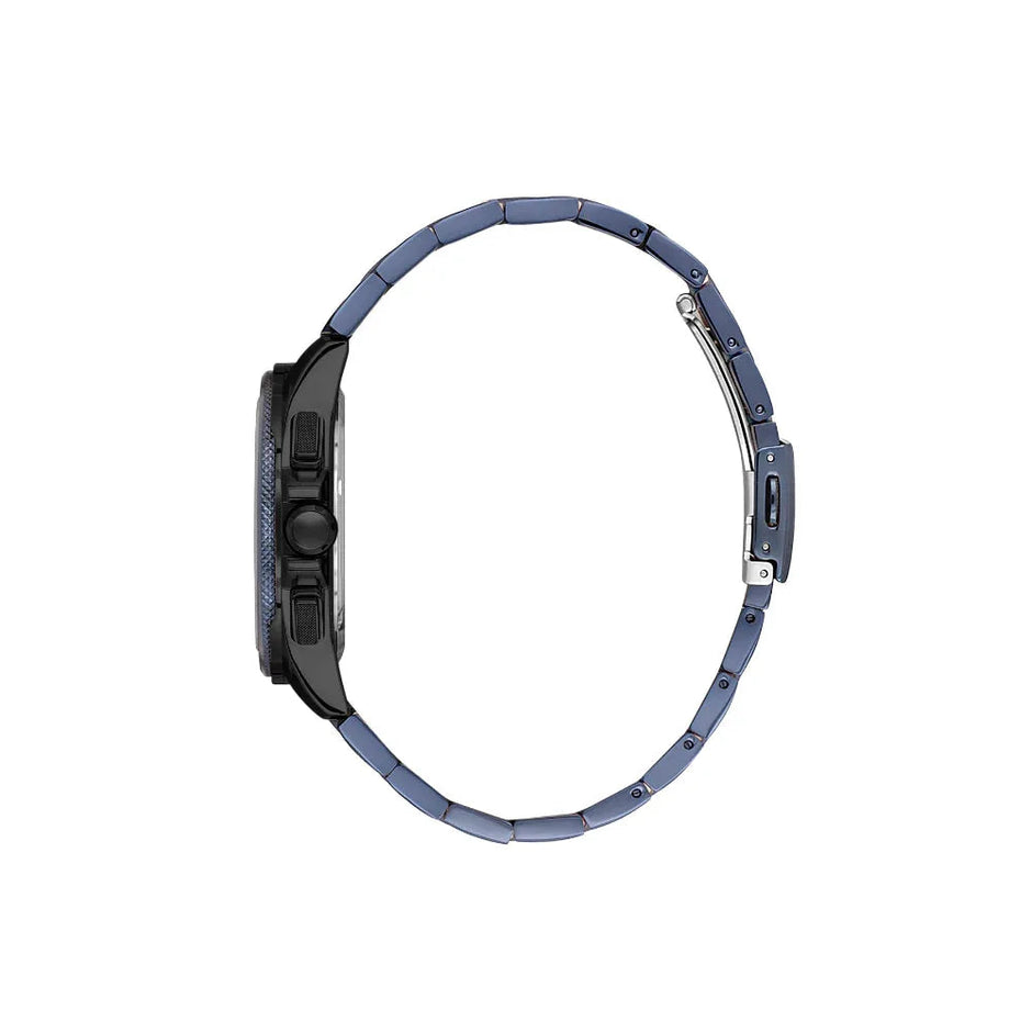 Daniel Klein Exclusive Blue Stainless Steel Watch for Men DK.1.14224-6 - Daniel Klein Saudi Arabia